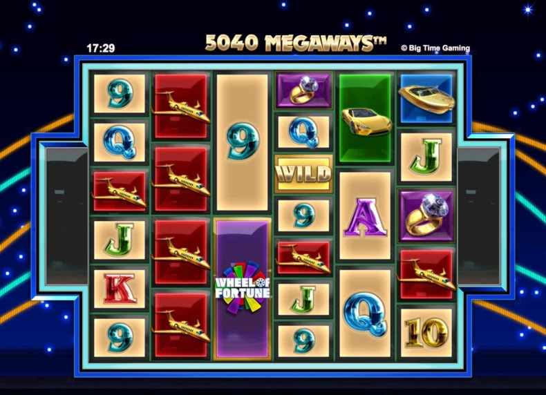 Wheel of Fortune Megaways game - play for free