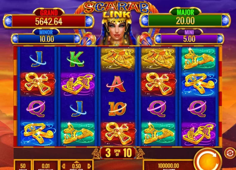 Scarab Link game - play for free