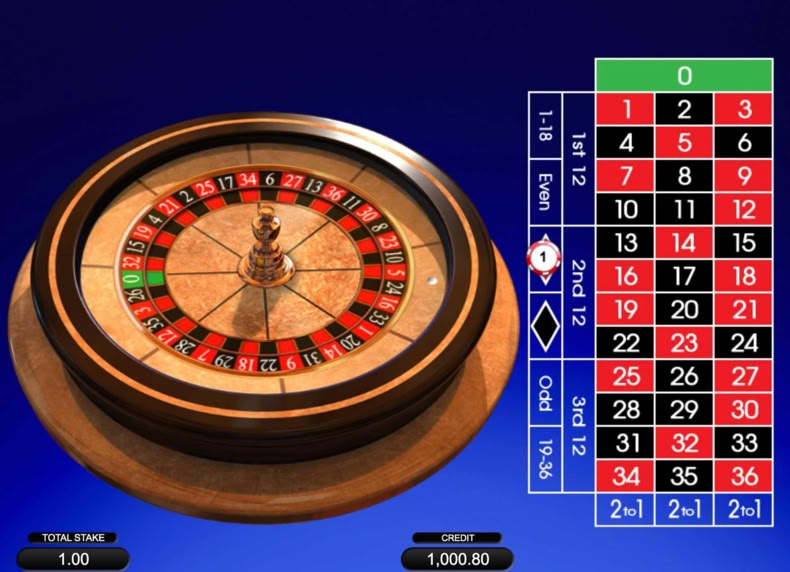 Roulette 6 game - play for free