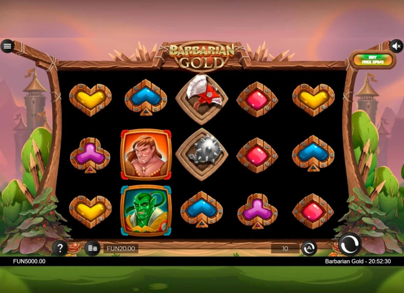Barbarian Gold game - play for free
