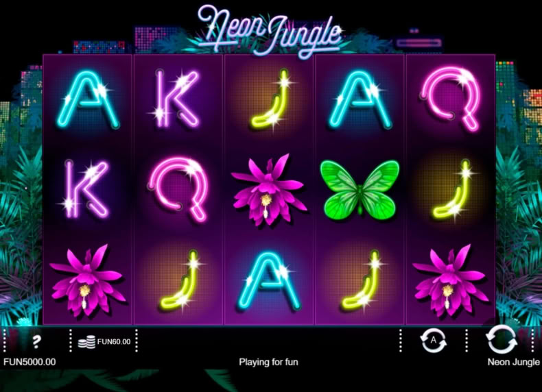 Neon Jungle game - play for free