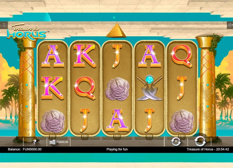 Treasure of Horus game - play for free