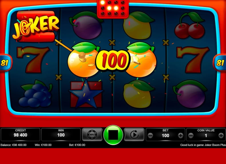 Joker Boom Plus game - play for free