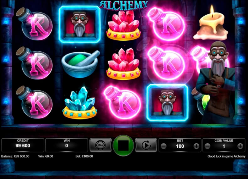 Alchemy game - play for free