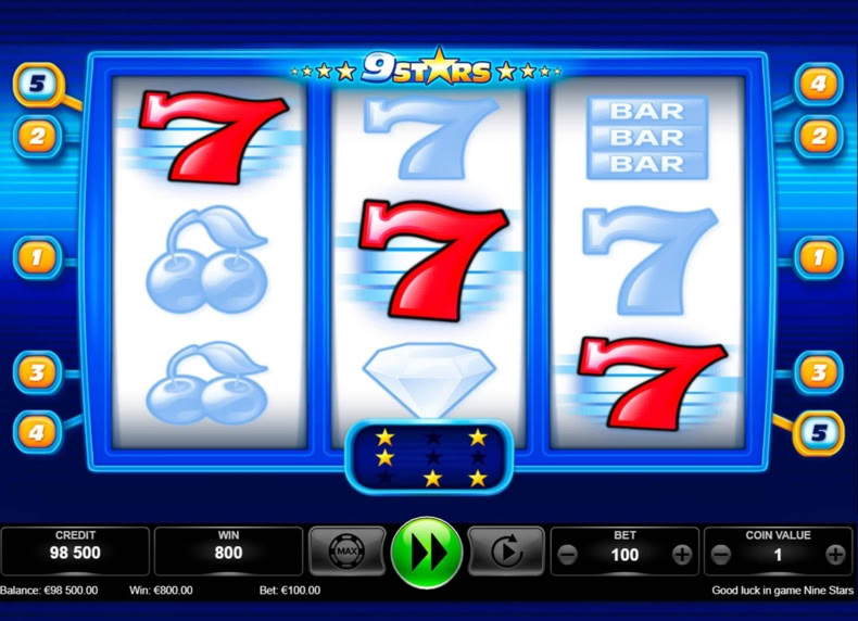 9 Stars game - play for free