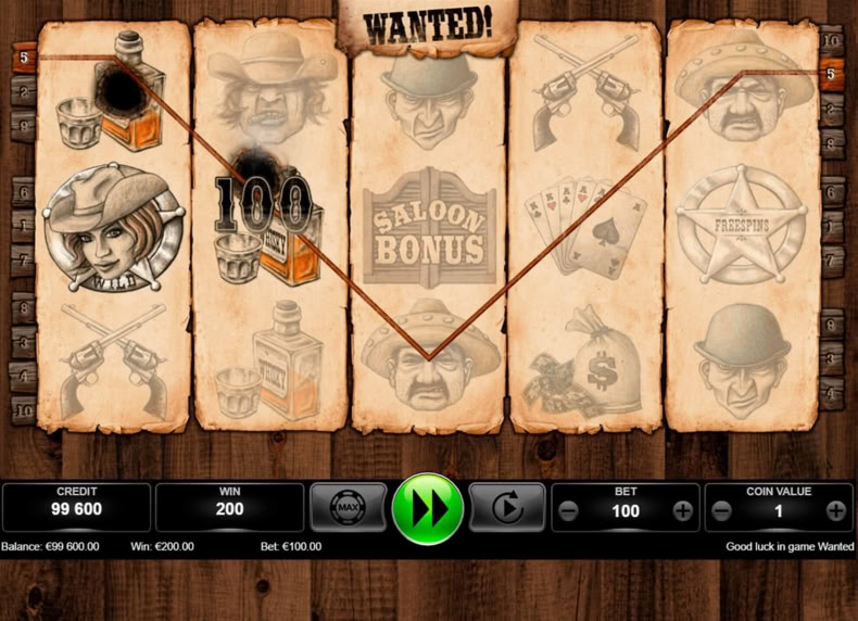 Wanted! game - play for free