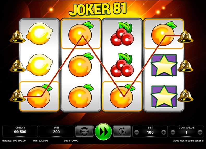 Joker 81 game - play for free