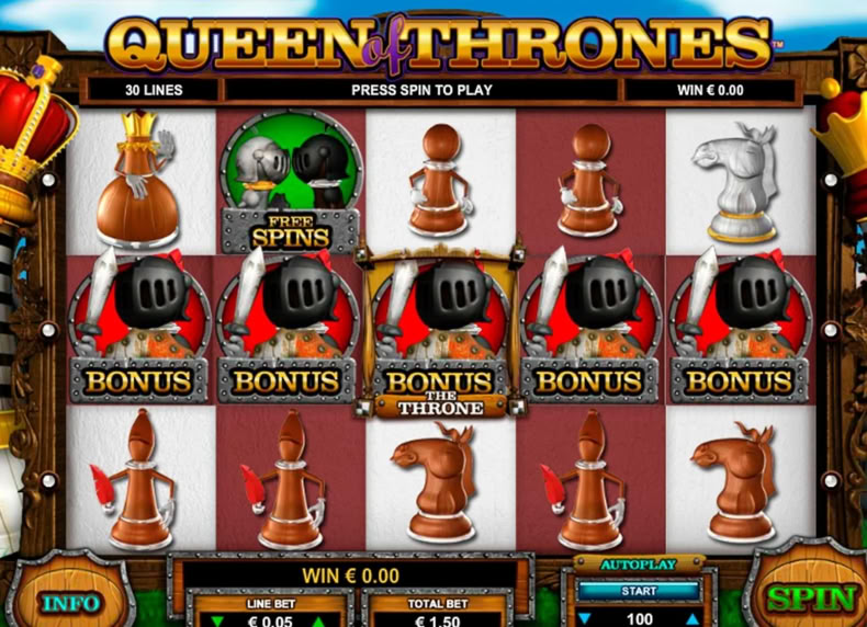 Queen of Thrones game - play for free