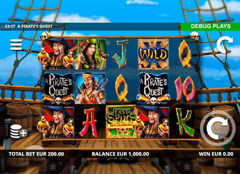 A Pirate's Quest game - play for free