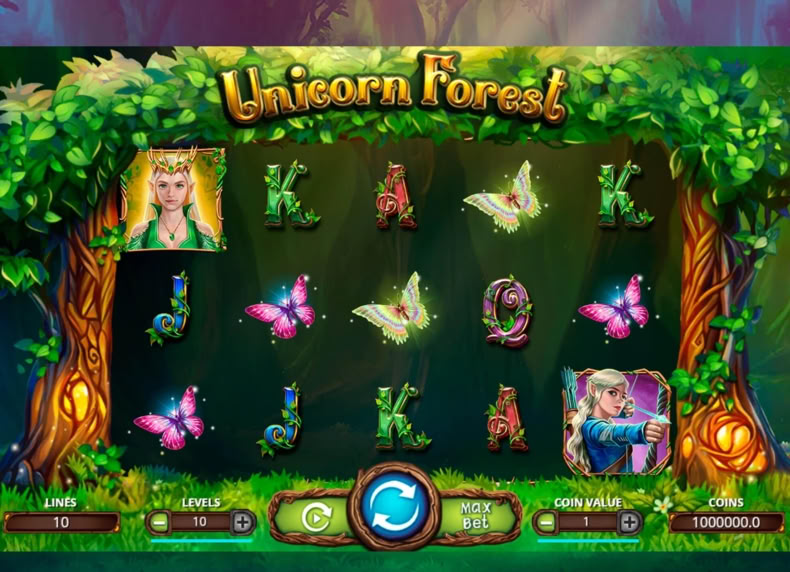 Unicorn Forest game - play for free