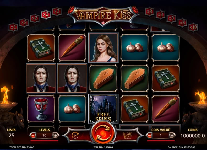 Vampire Kiss game - play for free