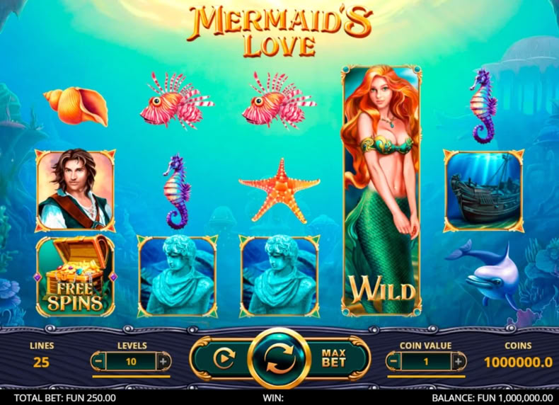 Mermaid's Love game - play for free