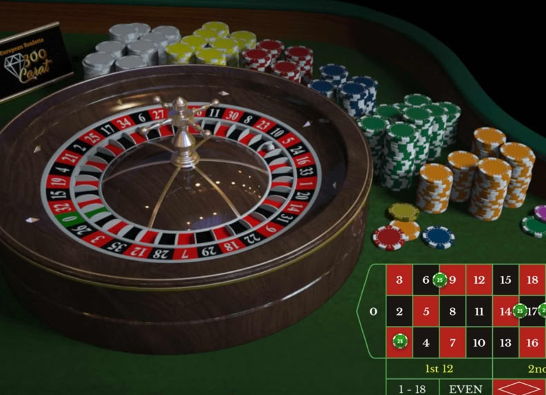 300 Carat Roulette game - play for free