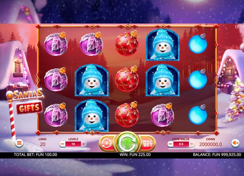 Santa's Gifts game - play for free