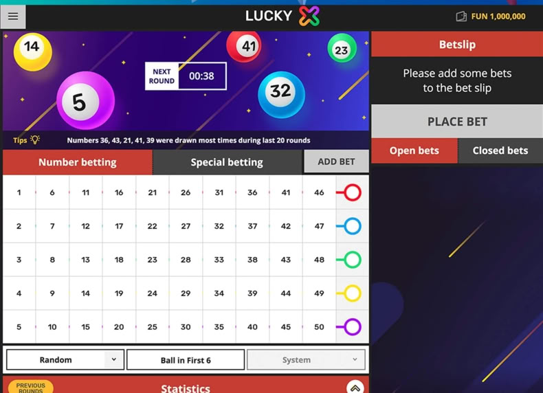 Lucky X game - play for free