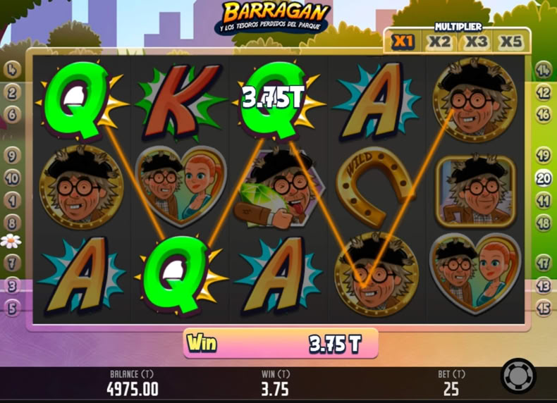 Barragán y Los Tesoros Perdidos del Parque game - play for free