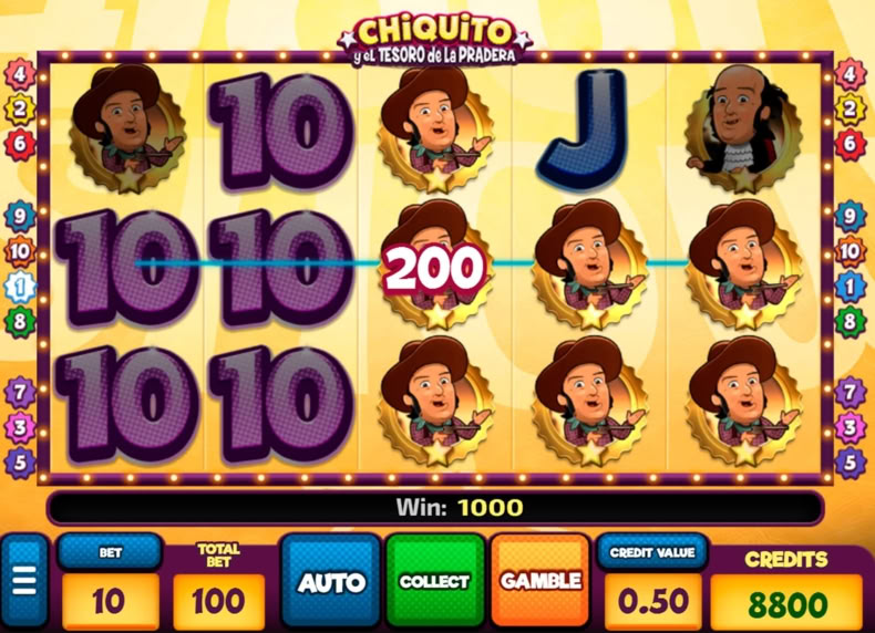 Chiquito y el Tesoro de la Pradera game - play for free