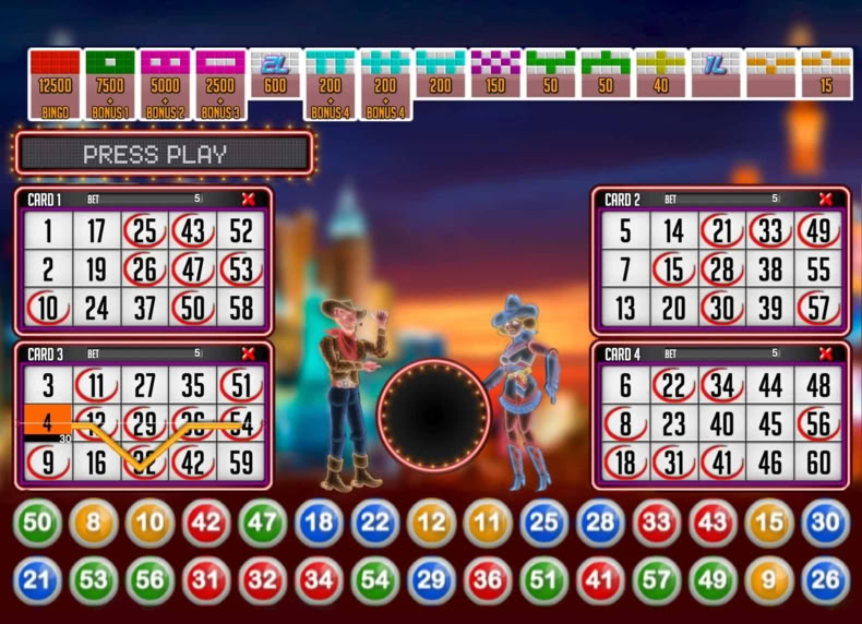 Casino Bingo game - play for free