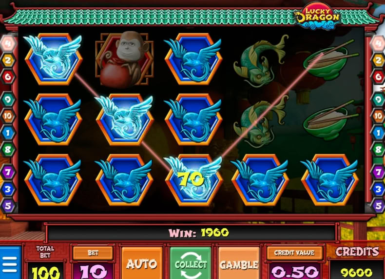 Lucky Dragon game - play for free