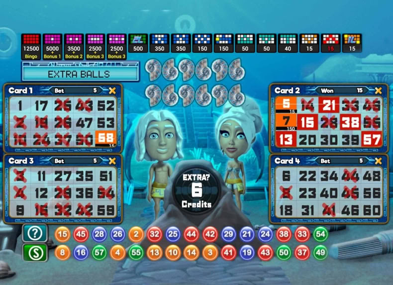Sunken City Bingo game - play for free