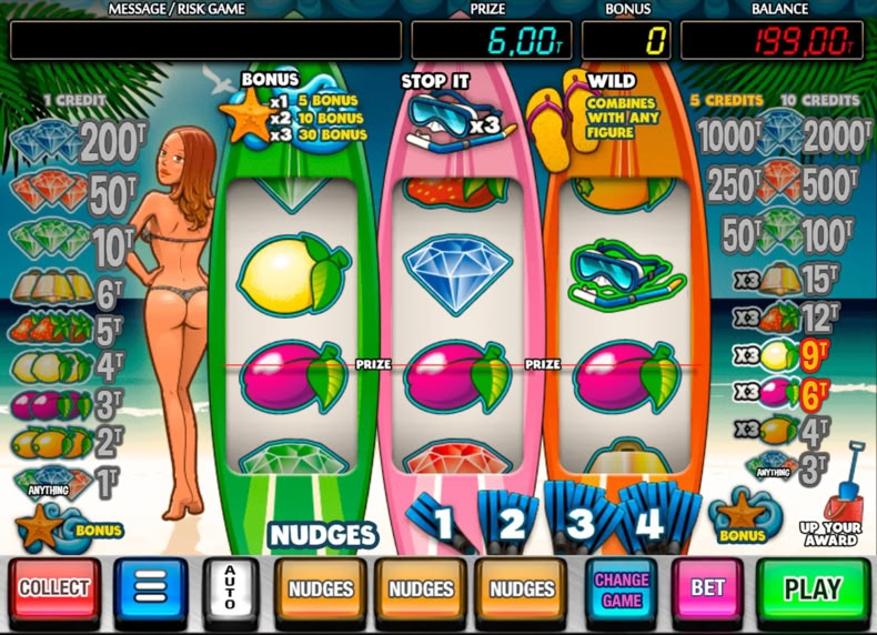 Beach game - play for free