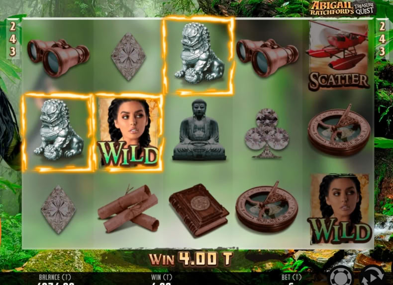 Abigail Ratchford's Treasure Quest game - play for free