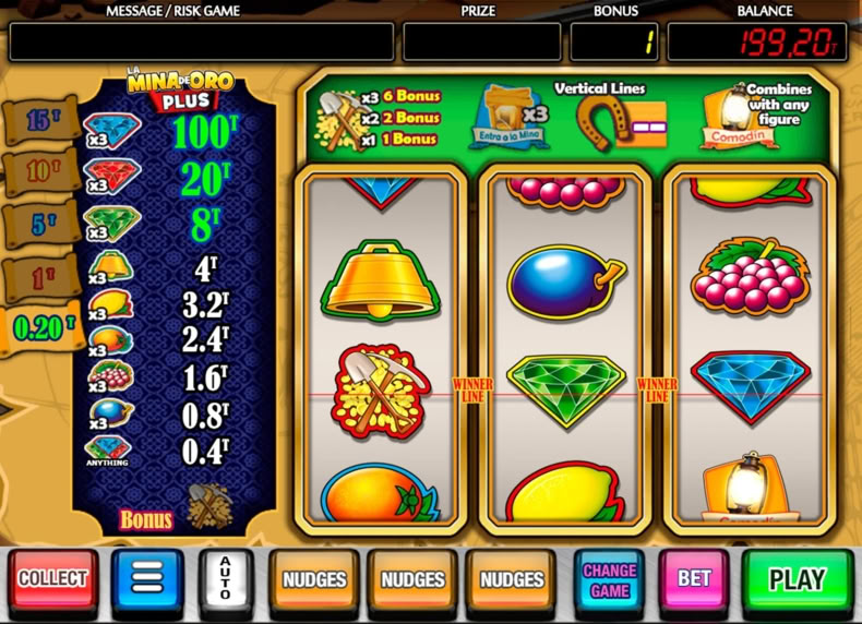 Mina de Oro Plus game - play for free
