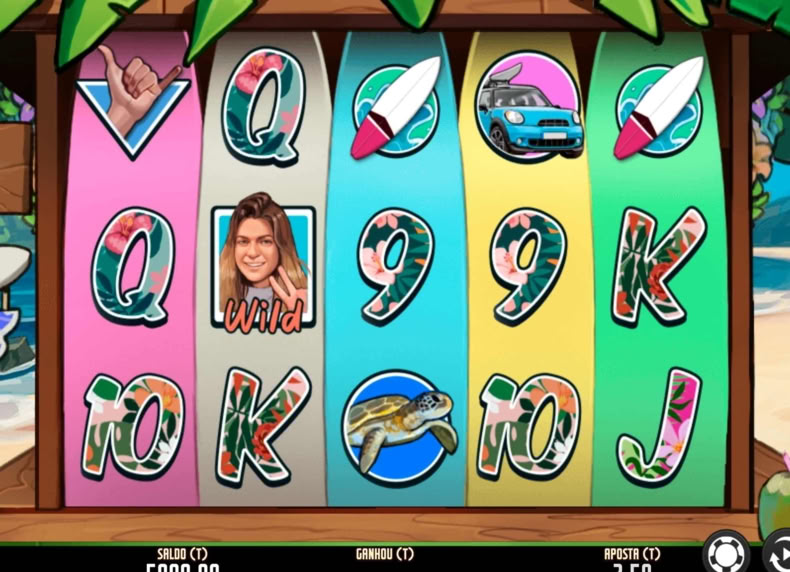 Carolina Mendes Lucky Wave game - play for free
