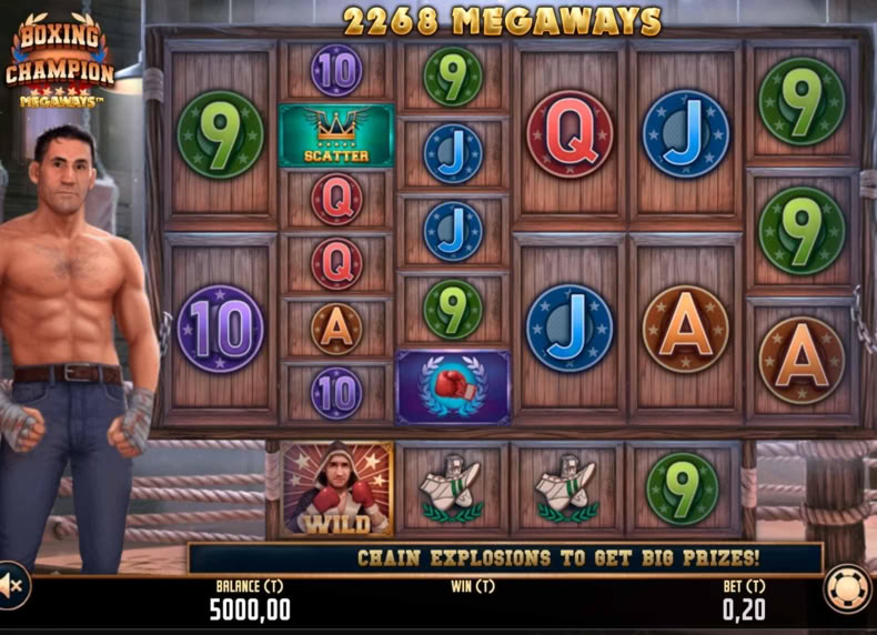 Boxing Champion Megaways game - play for free
