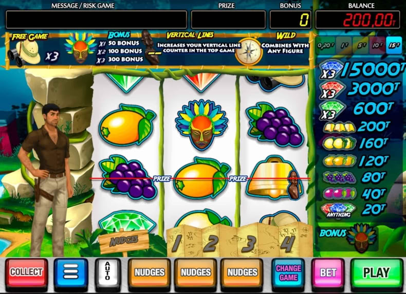 El Tesoro de la Jungla game - play for free