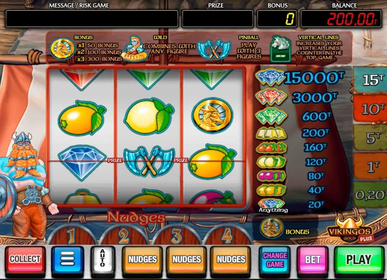 Vikingos Gold Plus game - play for free