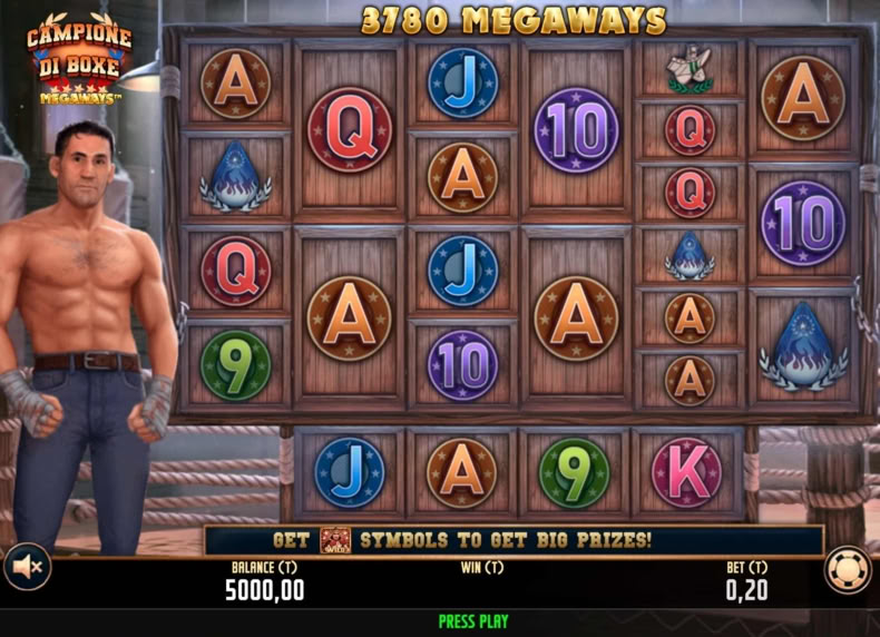 Campione Di Boxe Megaways game - play for free