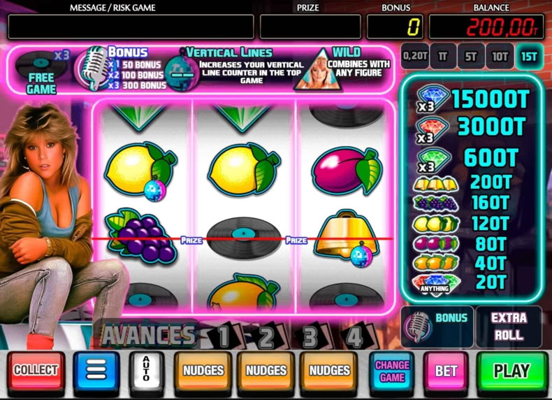 Samantha Fox Arcade game - play for free