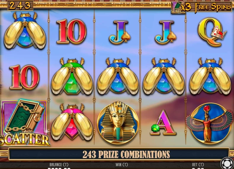 Riquezas del Faraón game - play for free