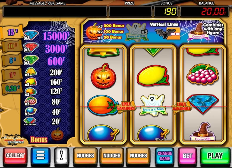 La Mina de Oro Halloween game - play for free