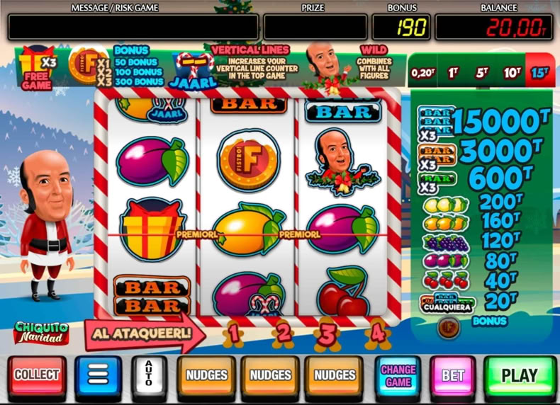 Chiquito Navidad game - play for free