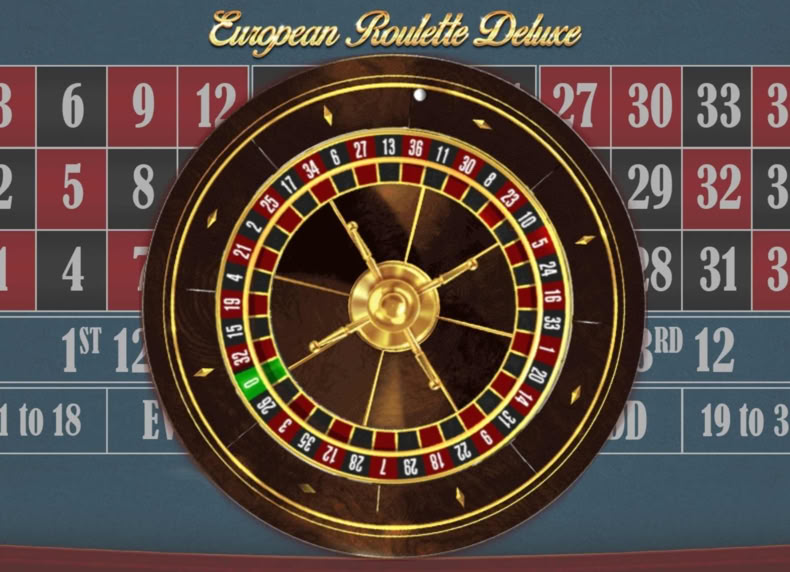 European Roulette Deluxe game - play for free