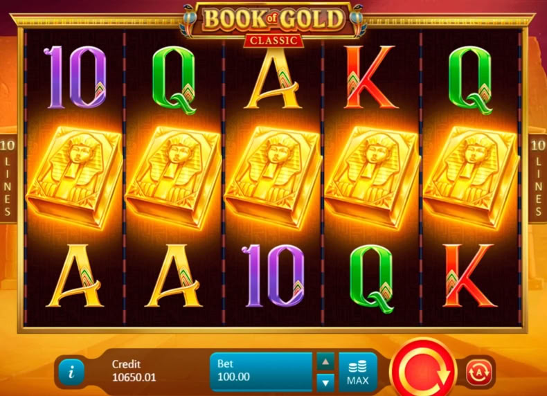 Book of Gold: Classic game - play for free