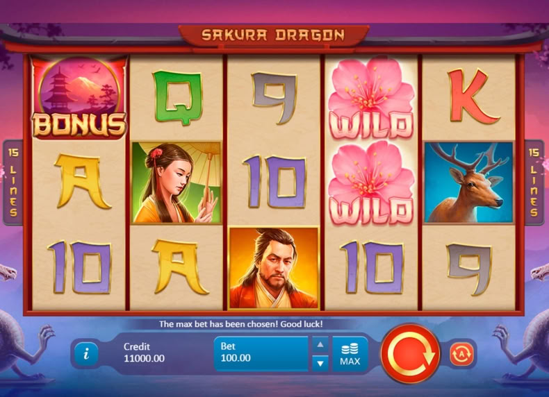 Sakura Dragon game - play for free