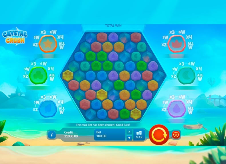 Crystal Crush game - play for free
