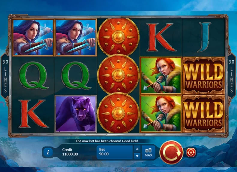 Wild Warriors game - play for free