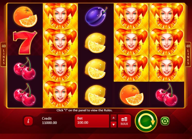 40 Joker Staxx game - play for free