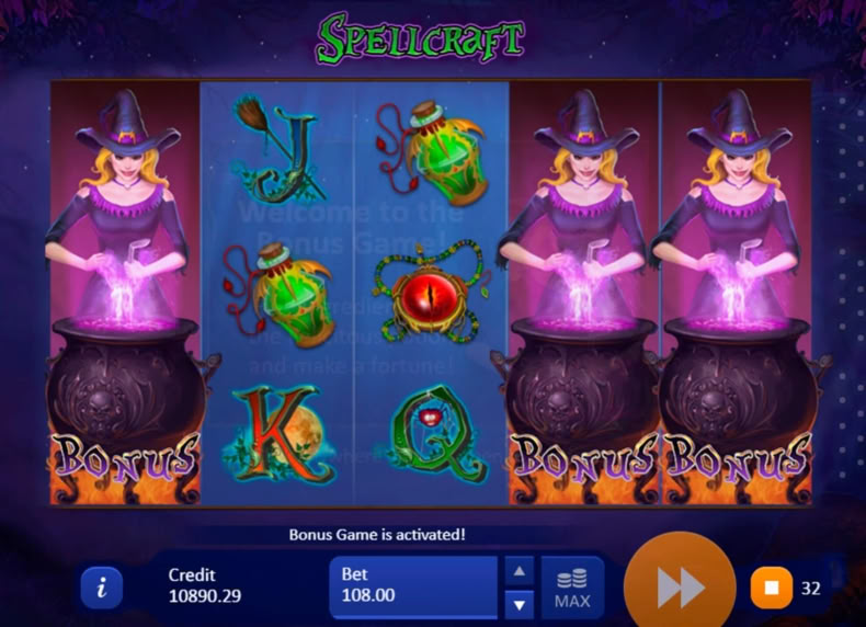 SpellCraft game - play for free