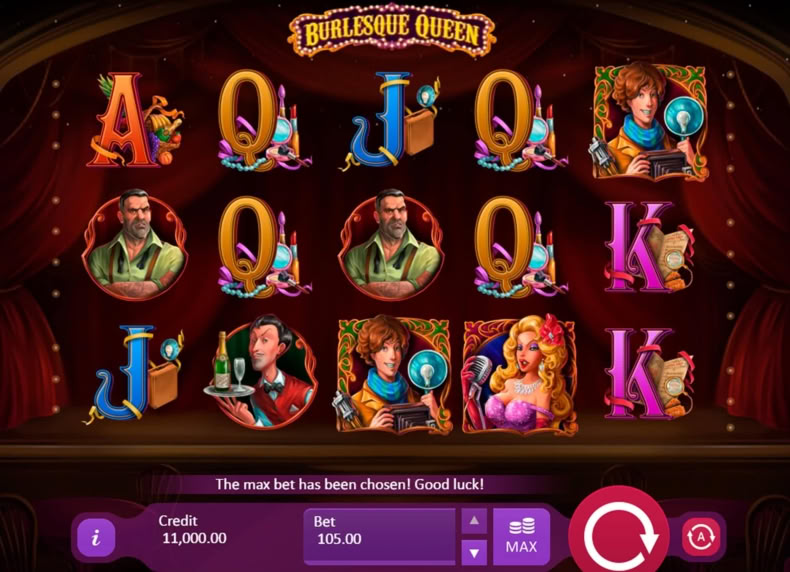 Burlesque Queen game - play for free