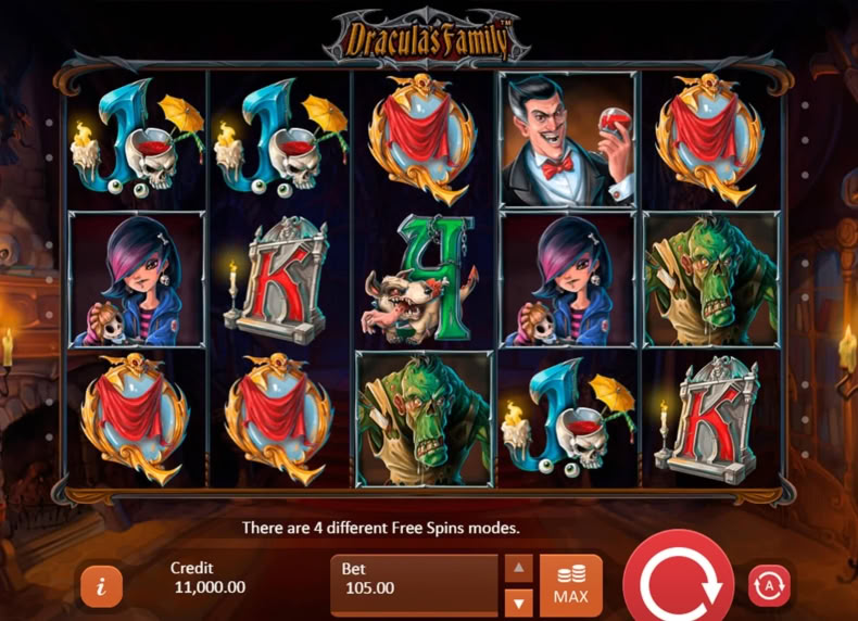 Dracula's Family game - play for free