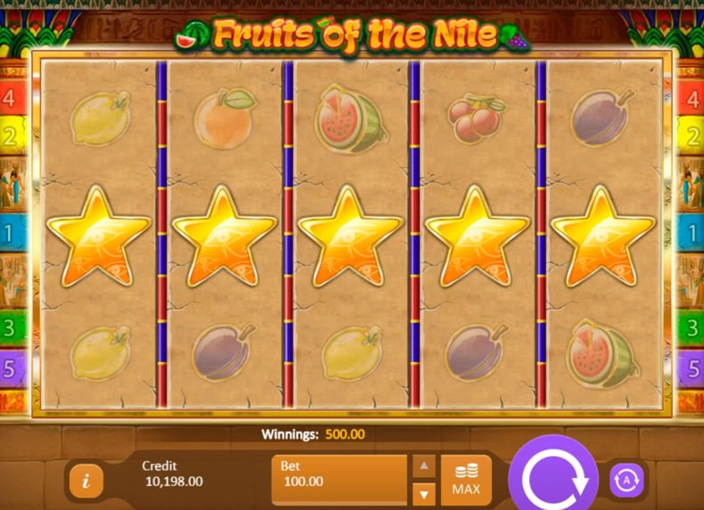 Fruits of the Nile game - play for free