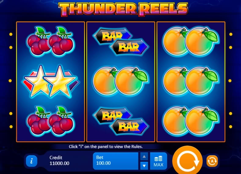Thunder Reels game - play for free
