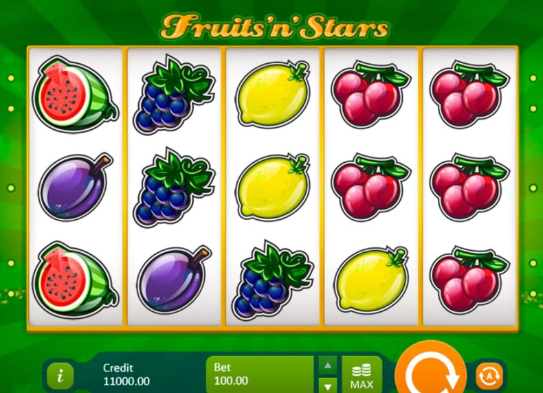 Fruits 'n' Stars game - play for free