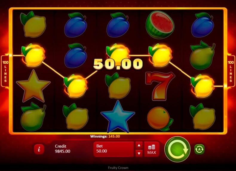 Fruity Crown game - play for free