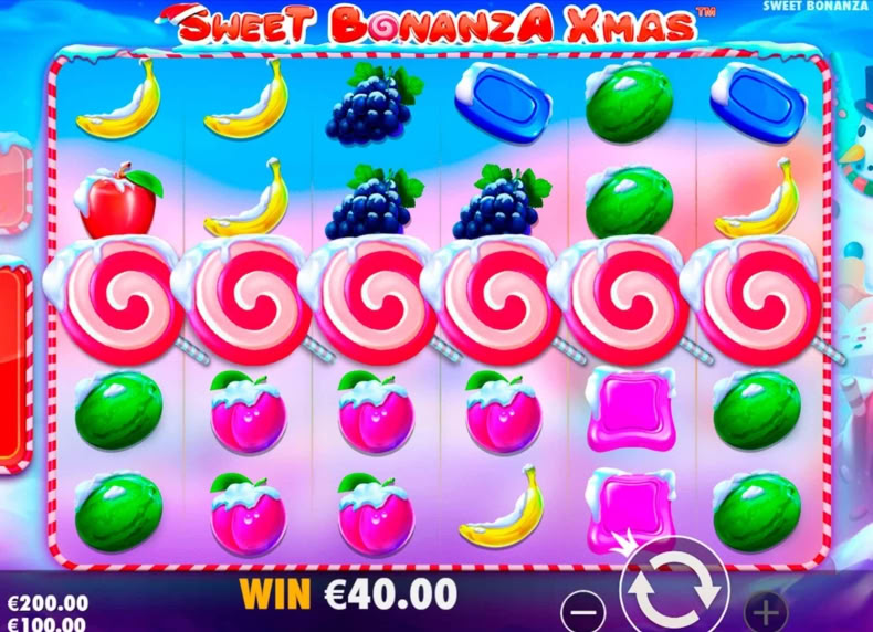 Sweet Bonanza Xmas™ game - play for free